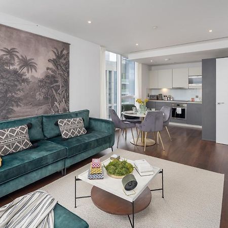 Luxurious Spacious 2Bed Suites Skyline River Views By Canary Wharf 런던 외부 사진