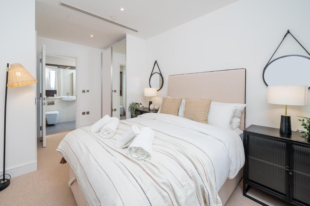 Luxurious Spacious 2Bed Suites Skyline River Views By Canary Wharf 런던 외부 사진